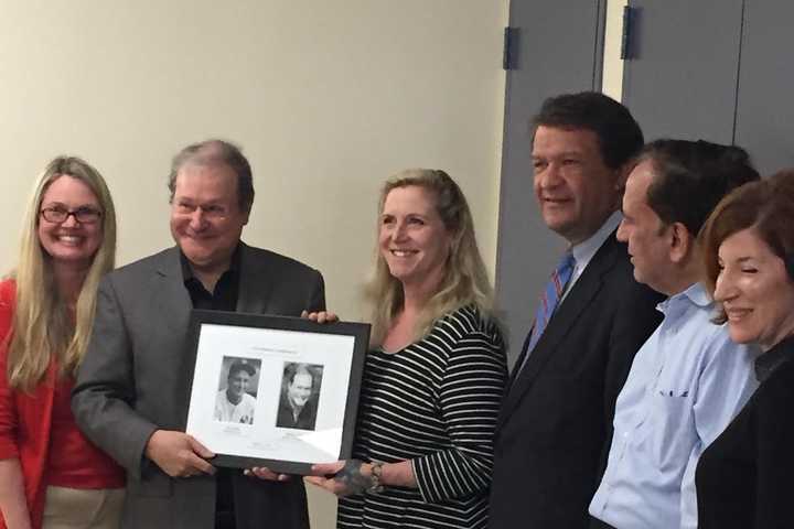 Gehrig, Appel Inducted As Larchmont Luminaries