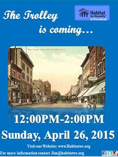Habitat For Humanity Of Westchester Begins Trolley Rides