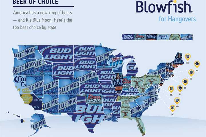 Putnam, Do You Drink Blue Moon? A Poll Says It's New York's Favorite
