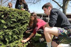 White Plains High School Club Celebrates Earth Day