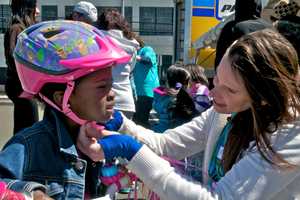 Stamford Police Honor Fallen Boy With 20th Free Bike Helmet Giveaway