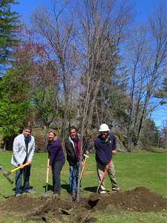 Commemorative Tree Planted Near Peekskill's Lake Mitchell