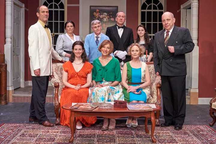 The cast of &quot;Relative Values.&quot; See story for photo caption IDs.