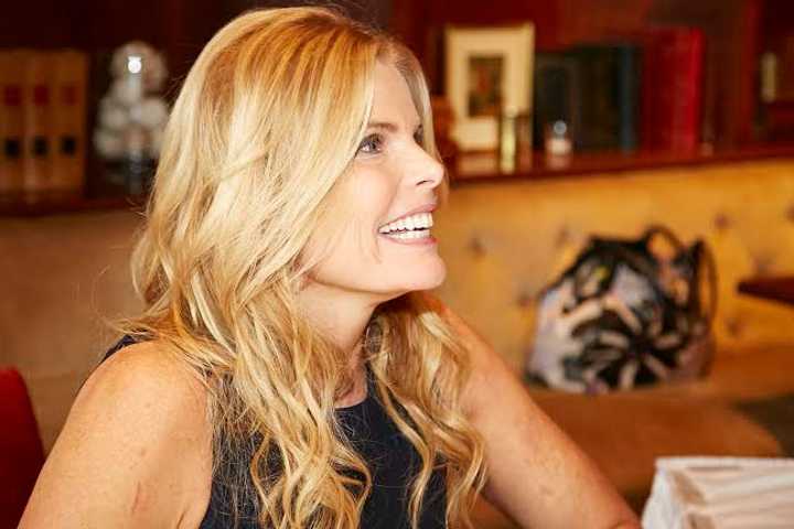 Mariel Hemingway was the guest speaker at a luncheon for the Center for HOPE of Darien at the Country Club of Darien in April