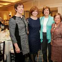 <p>Left to right, Teresa Sarno, Ellen Heinbach, Carol Cram, Marge Berkley and Jane Aronne.</p>