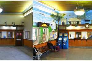 Mamaroneck Artist Paints Murals At New Rochelle Station
