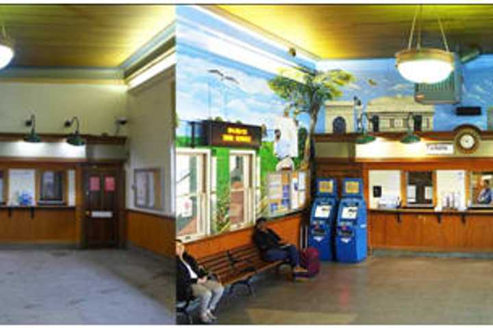 Mamaroneck Artist Paints Murals At New Rochelle Station