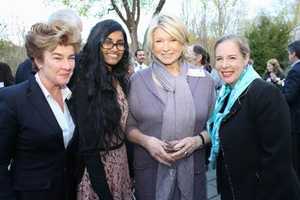 Martha Stewart Visits Boys & Girls Club Gala Honoring Fox Lane Students