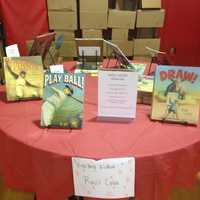 <p>The works of author and illustrator Raúl Colón during his visit at The Chapel School.</p>