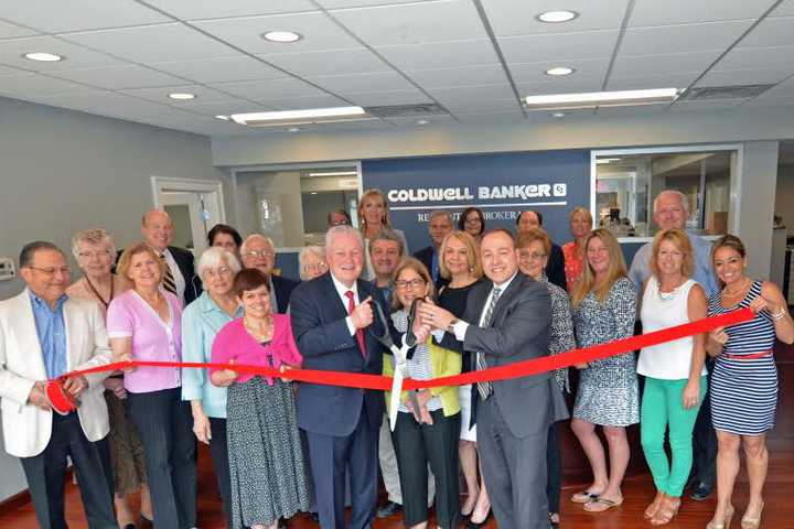 Coldwell Banker Residential Brokerage held a ribbon cutting Monday for its new office at 1508 Post Road in Fairfield.