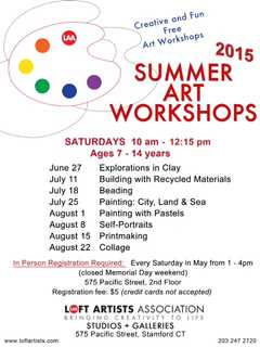 Loft Artists Association Hosts Summer Art Workshops For Kids