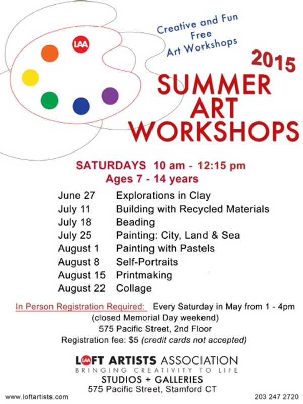 Loft Artists Association Hosts Summer Art Workshops For Kids