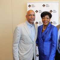 <p>Pedro Noguera, Bettye Perkins and José Luis Vilson at the Diversity in Education Leadership Forum.</p>