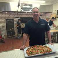 <p>Tony Asencio, manager of Frank Pepe Pizzeria in Danbury.</p>