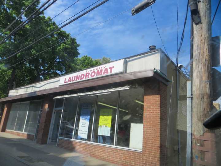 Water was back on, and this Laundromat reopened Friday night on North Barry Avenue in Mamaroneck after installation of a new main water line over the Metro-North railroad tracks.