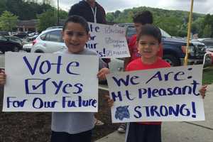 Mount Pleasant Residents Hold School Vote Rally, Support Write-In Candidate
