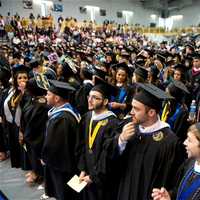 <p>Pace University held undergraduate commencement ceremonies Tuesday at the Pleasantville campus.</p>