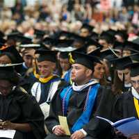 <p>Pace University held undergraduate commencement ceremonies Tuesday at the Pleasantville campus.</p>