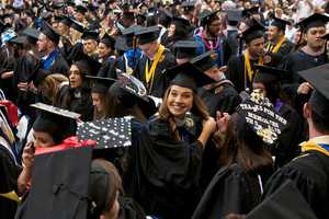 Pace University Celebrates Graduates In Ceremonies At Pleasantville Campus