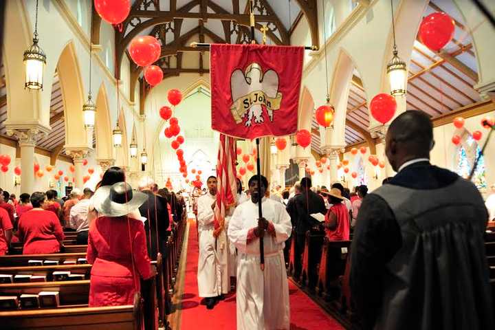 Four Congregations Celebrate Pentecost At St. John's In Bridgeport