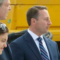 <p>Westchester County Executive Rob Astorino was on hand for the arrival of the president on Wednesday.</p>