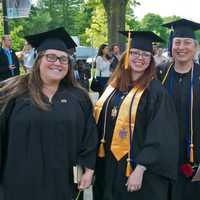 <p>A happy crew of graduates. </p>