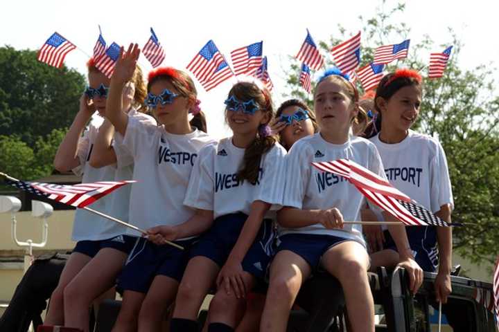 Enjoy A Parade On Memorial Day, Westport