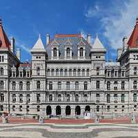 <p>State Capitol building in Albany.</p>