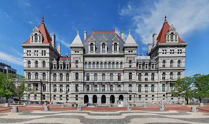 The New York State Capitol in Albany.