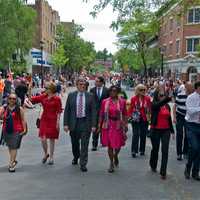 <p>The streets were filled for the Hastings Memorial Day Parade.</p>