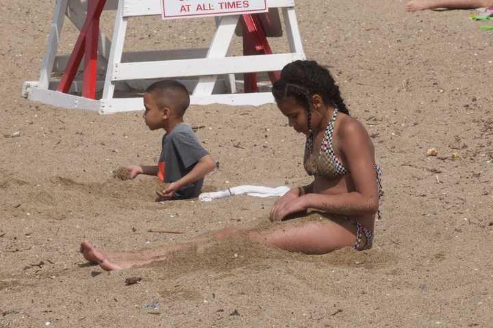Croton Point Beachgoers Find Great Conditions On Opening Weekend