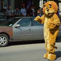 <p>The mascot of the Danbury High School&#x27;s Leo Club</p>