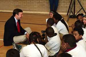 Murphy Speaks On Conservation At Bridgeport's Park City Magnet School