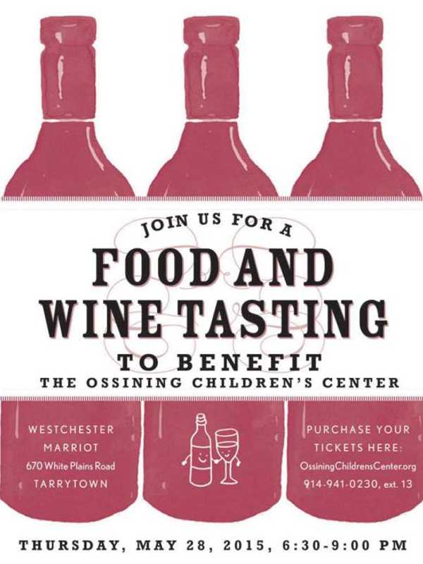 Food And Wine Tasting To Benefit Ossining Children's Center