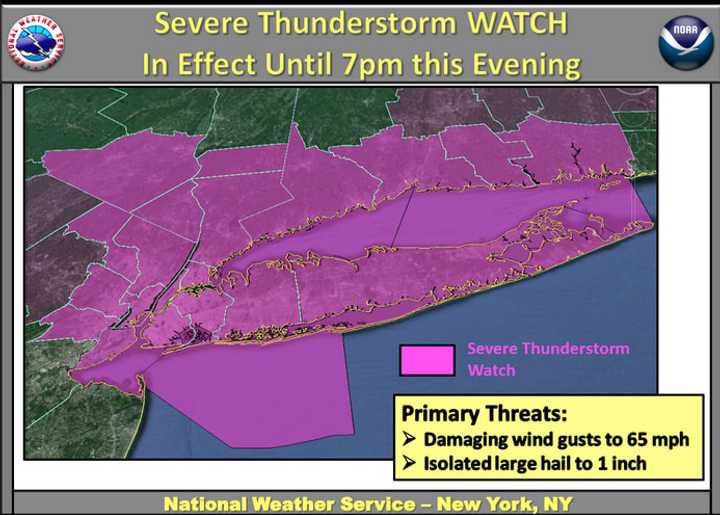 A severe thunderstorm watch is in effect for Fairfield County. 