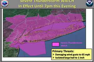 Severe Thunderstorm Watch Is In Effect In Putnam County 