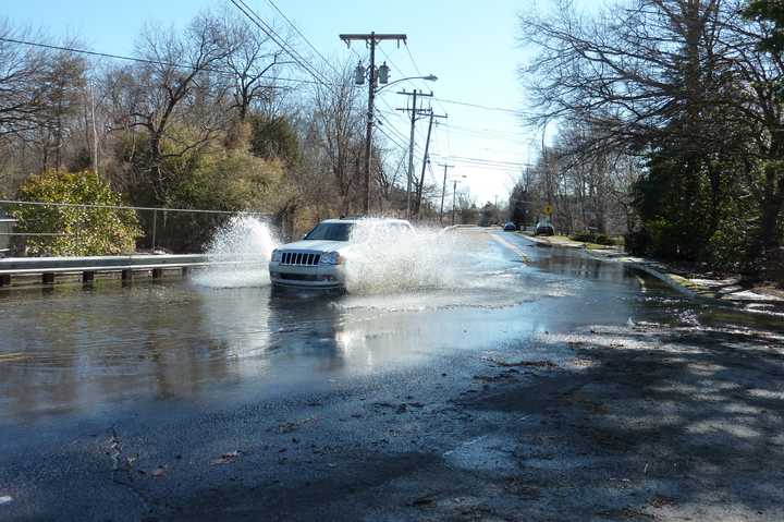 A flash flood warning has been issued for north central Fairfield County.