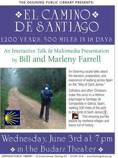 Ossining Couple Highlight 'Way Of St. James' At Library