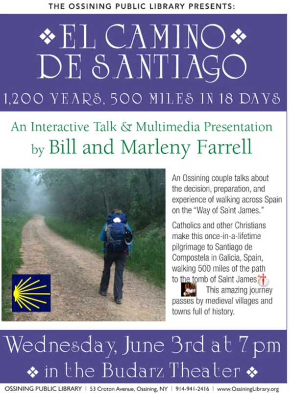 Ossining Couple Highlight 'Way Of St. James' At Library