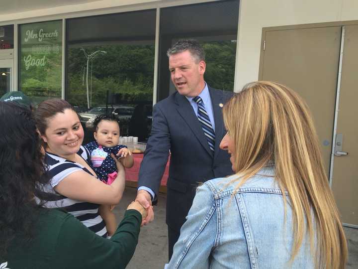 A group of Mrs. Greens Natural Market employees, from stores throughout Westchester County, have graduated from a company-sponsored English as a Second Language program. The graduates recently met with state Sen. Terrence Murphy (R-Yorktown.)