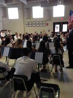 Eastchester Middle School Band Earns State Gold Rating