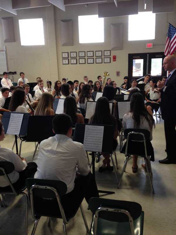 Eastchester Middle School Band Earns State Gold Rating