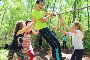 Mount Pleasant Students Team Up & Learn At Taconic Outdoor Education Center