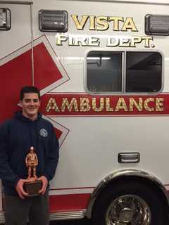 Kevin Piro Named Vista Fire Department's 'Rookie Of The Year'