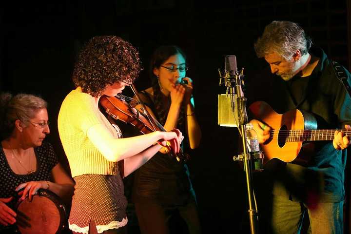 Homegrown String Band Plays At New Rochelle Farmers Market