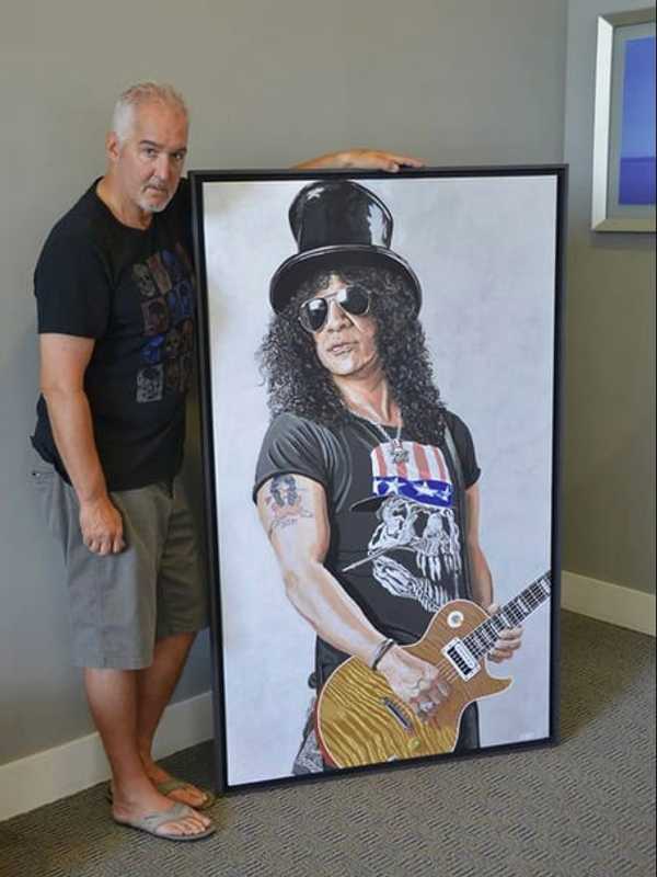 Stamford Police Officer Also Makes Mark As Accomplished Painter