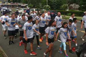 Police Hit The Streets In Stamford For Special Olympics Torch Run