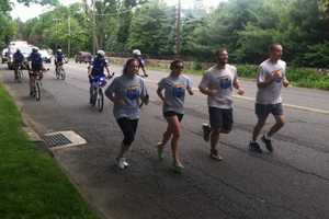 Ridgefield Police Step Off For Special Olympics Torch Run
