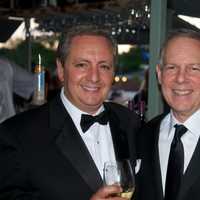 <p>Weston Police Commissioner Jess DiPasquale (left) and Joe Lipton, of Weston.</p>