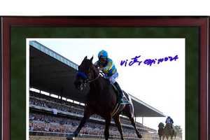 New Rochelle's Steiner Sports Signs Deal With Triple Crown Jockey Espinoza 
